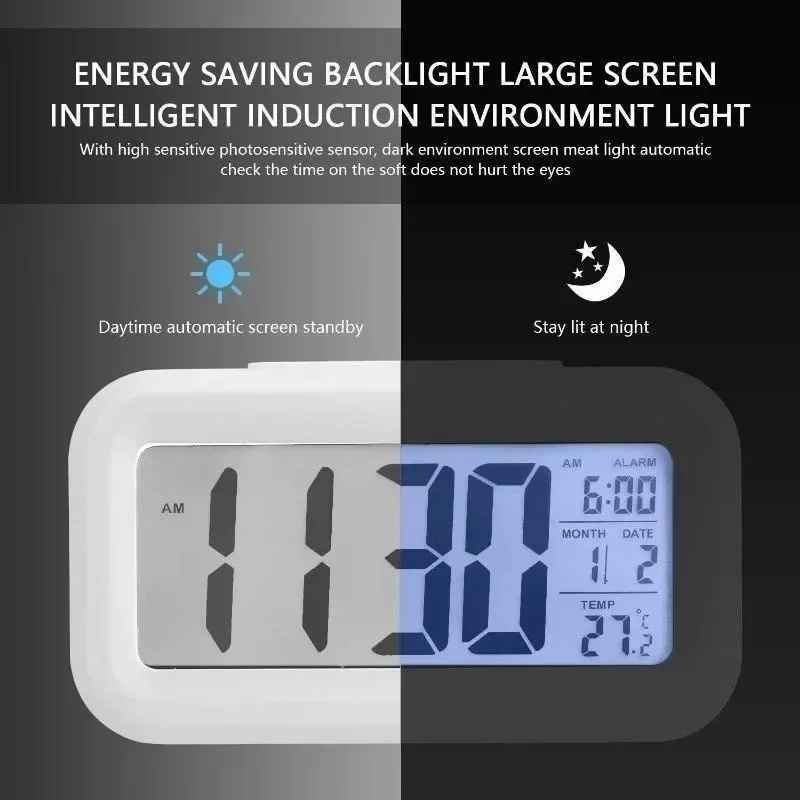 Multi-Functional Mini Alarm Clock - Image 5