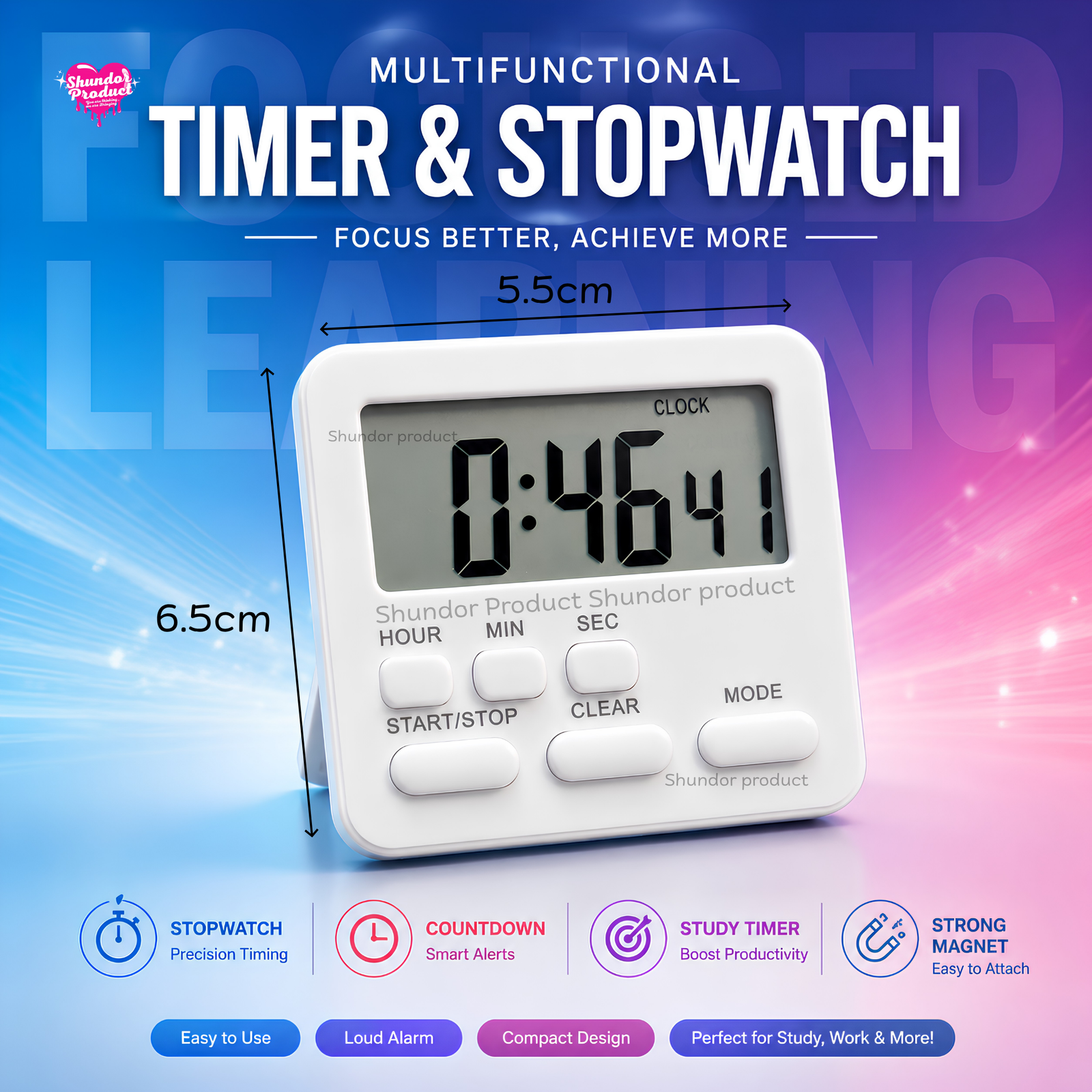 Cute Timer & Stopwatch most Compact - Image 6