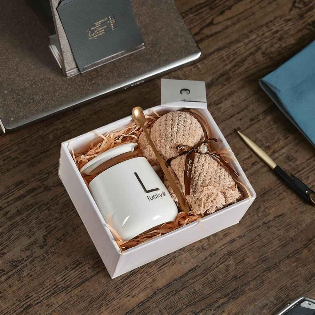 Teddy Cup Gift Box (Pink & White) - Image 4